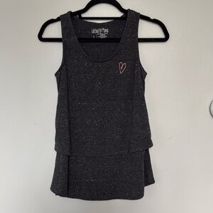 Latched mama nursing tank top.